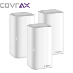D-Link COVR-X1870 AX1800 Whole Home Wi-Fi 6 Mesh System 3-Pack (Branded Used)