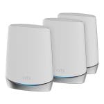 Netgear Orbi RB753 AX4200 Tri-Band Mesh Wi-Fi 6 System 3-pack (Branded Used)