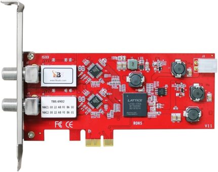 TBS6902 Professional Dual DVB-S2 PCIe Satellite TV Tuner Card