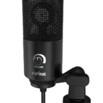 FIFINE K669B USB Microphone Condenser Mic for Streaming & Gaming